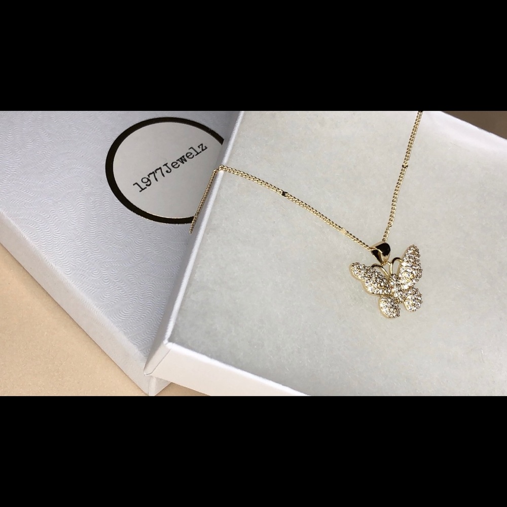 Tocca butterfly necklace